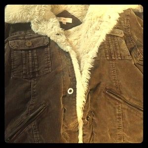 Cordaroy sherpa jacket